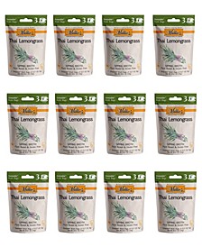 Thai Lemongrass Sipping Broth Bags, 12 Pack with 36 Total Servings