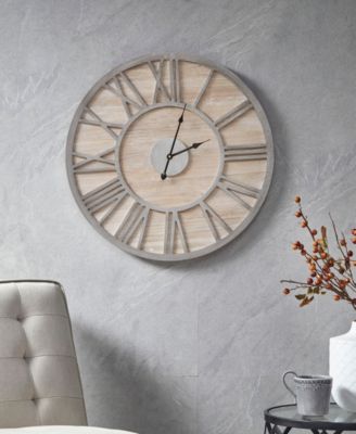 Mason Wall Clock, 23.6" L x 23.6" W