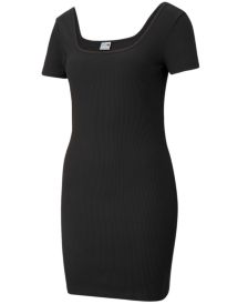 Women's Classics Square-Neck Ribbed Dress