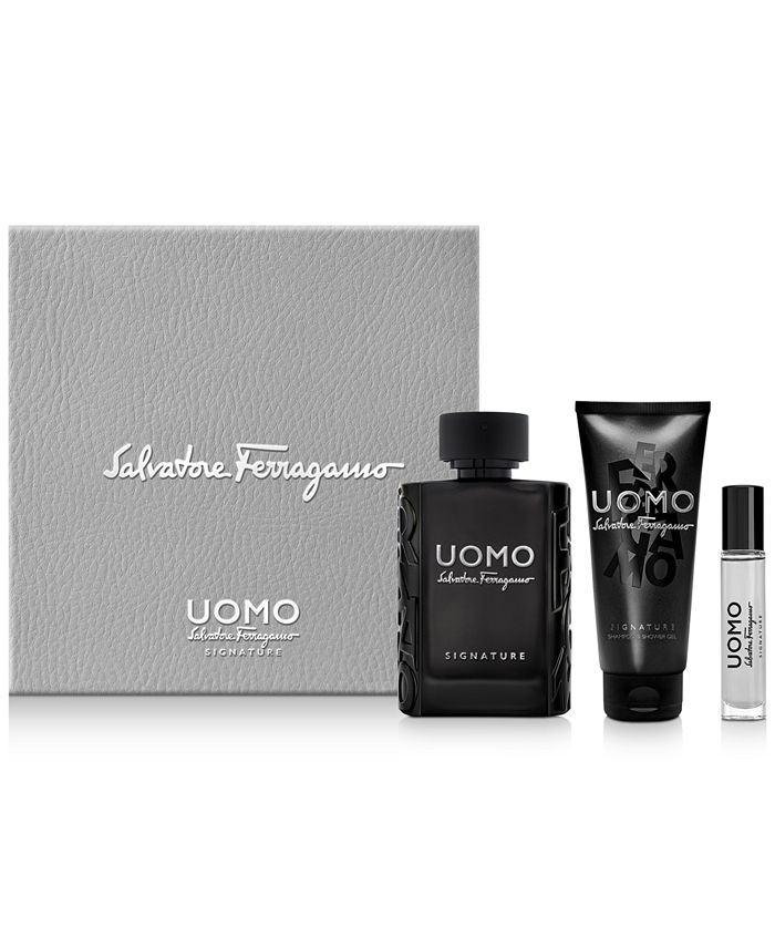 Verzwakken Missend Keuze Macy's Salvatore Ferragamo Men's 3-Pc. Uomo Signature Eau de Parfum Gift  Set & Reviews - Perfume - Beauty - Macy's