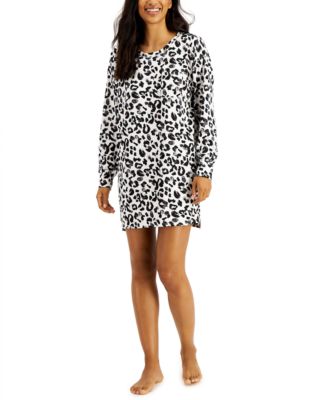 Jenni Printed Soft Knit Sleep Shirt, Created for Macy's & Reviews - All ...