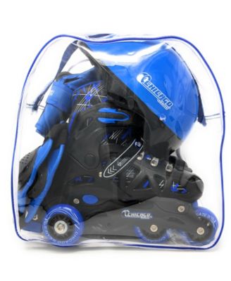 Chicago Adjustable Inline Training Skate 8pc Combo Set - Size S (J10-J13)