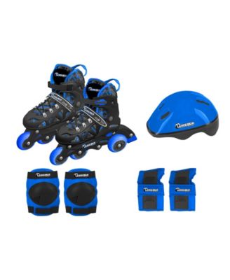 Chicago Adjustable Inline Training Skate 8pc Combo Set - Size M (1-4)