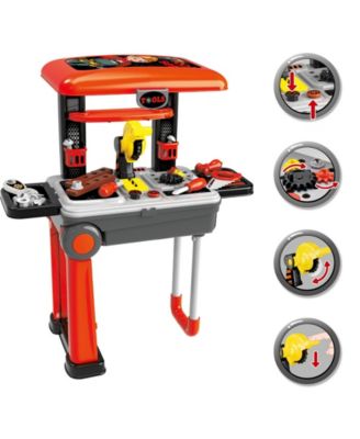 Toy Chef 2-in-1 Portable Tool Station Set