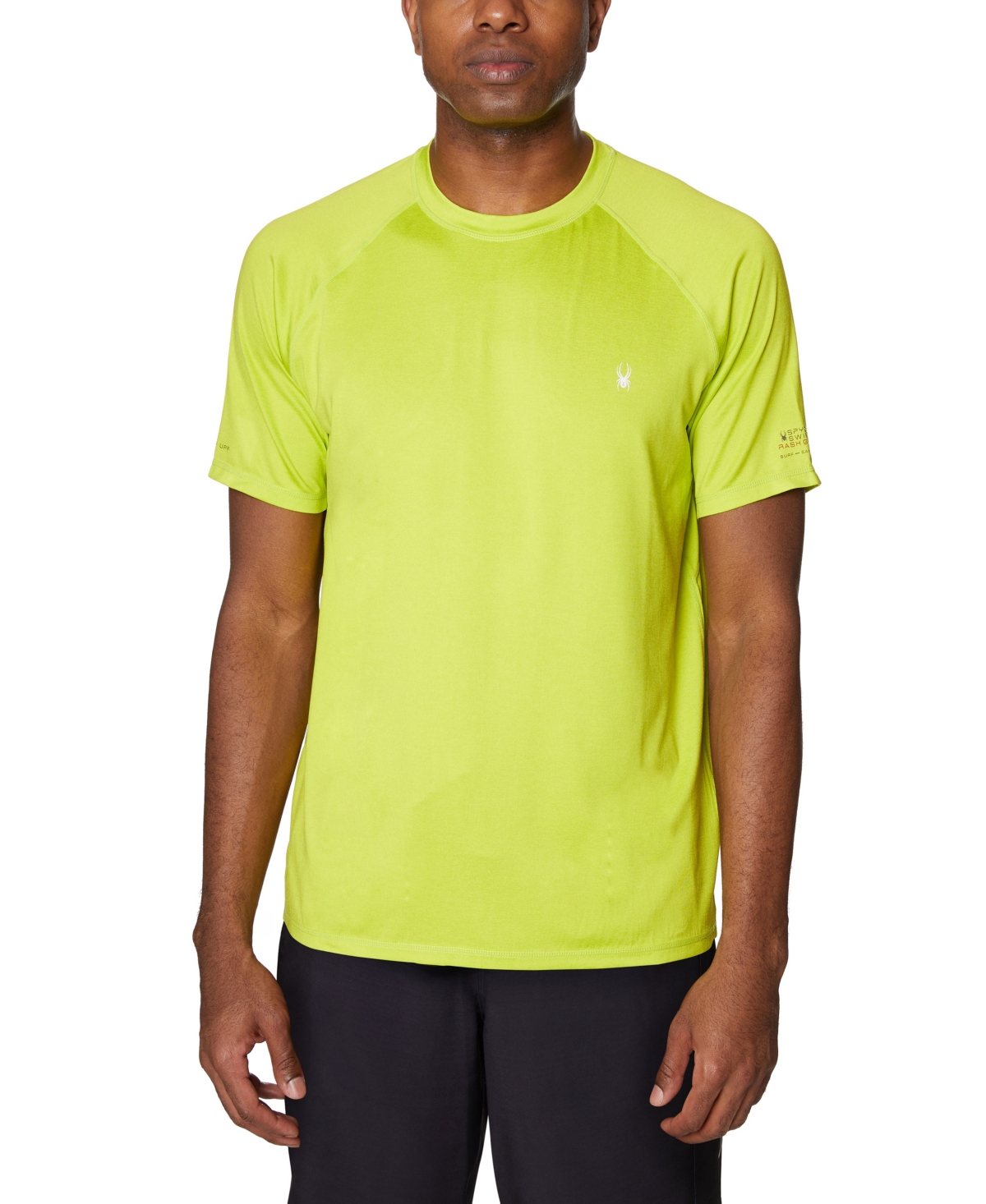 Spyder Men's Standard Short Sleeves Rashguard T-shirt