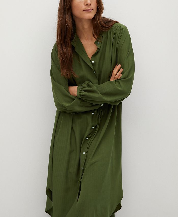 mango green shirt dress Beautiful Dark Green Short Homecoming Dresses, A-Line Spaghetti Straps main image 0