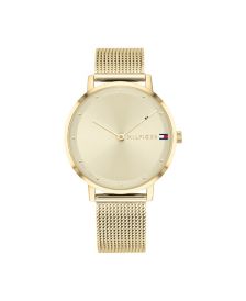 Women's Gold-Tone Mesh Bracelet Watch 35mm