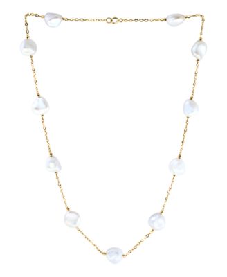 Cultured Freshwater Baroque Pearl (10mm 