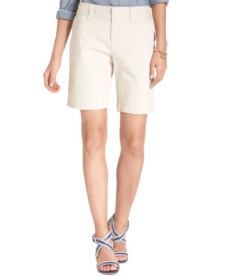 macy's tommy hilfiger women's shorts