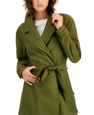 macy's trench coat petite