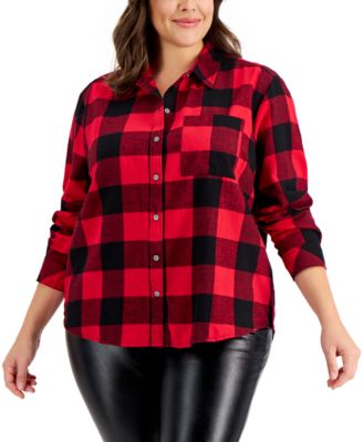 macy's women's plus size tops