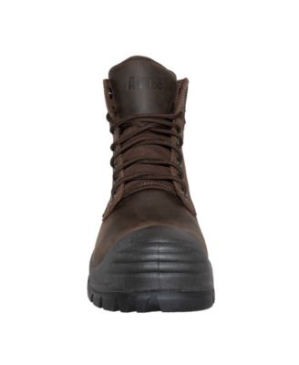 Men's 6" Waterproof Composite Toe Work Boot Brown