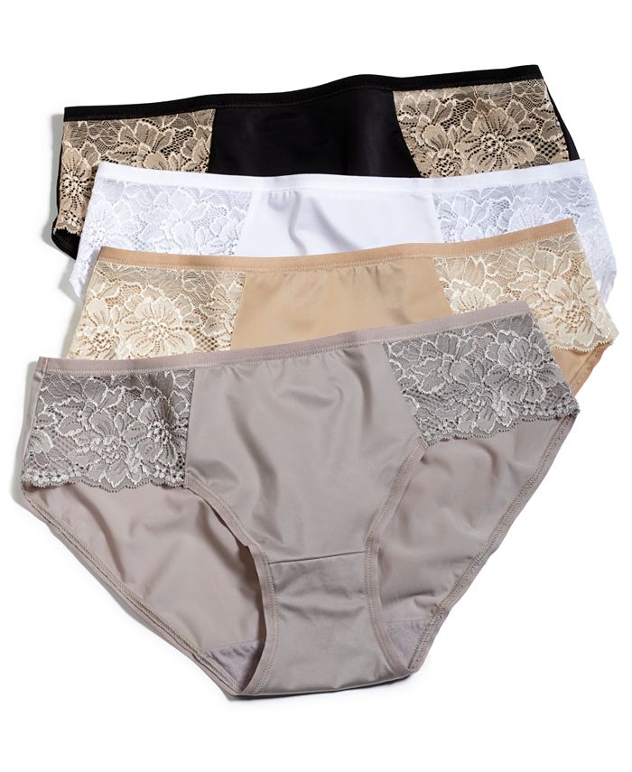 Bali Satin Lace Bikini Underwear 2829 - Macy's