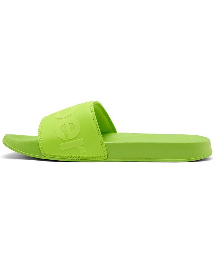 Superdry Men's City Neon Pool Slide Sandals from Finish Line - Macy's
