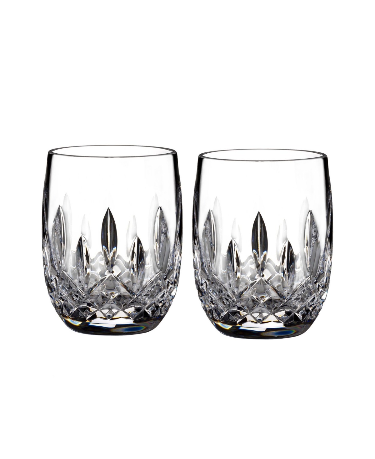 Shop Waterford Lismore Connoisseur Rounded Tumbler 6oz, Set Of 2 In Clear