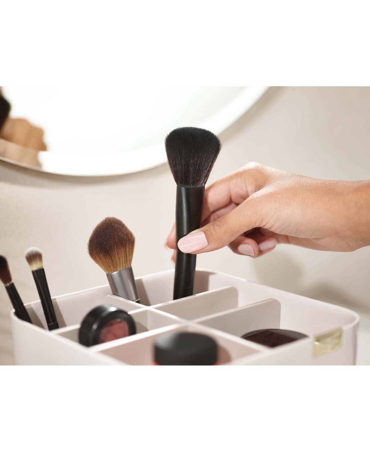 Joseph Joseph Viva Cosmetic Organizer With Drawer, Shell In Shell