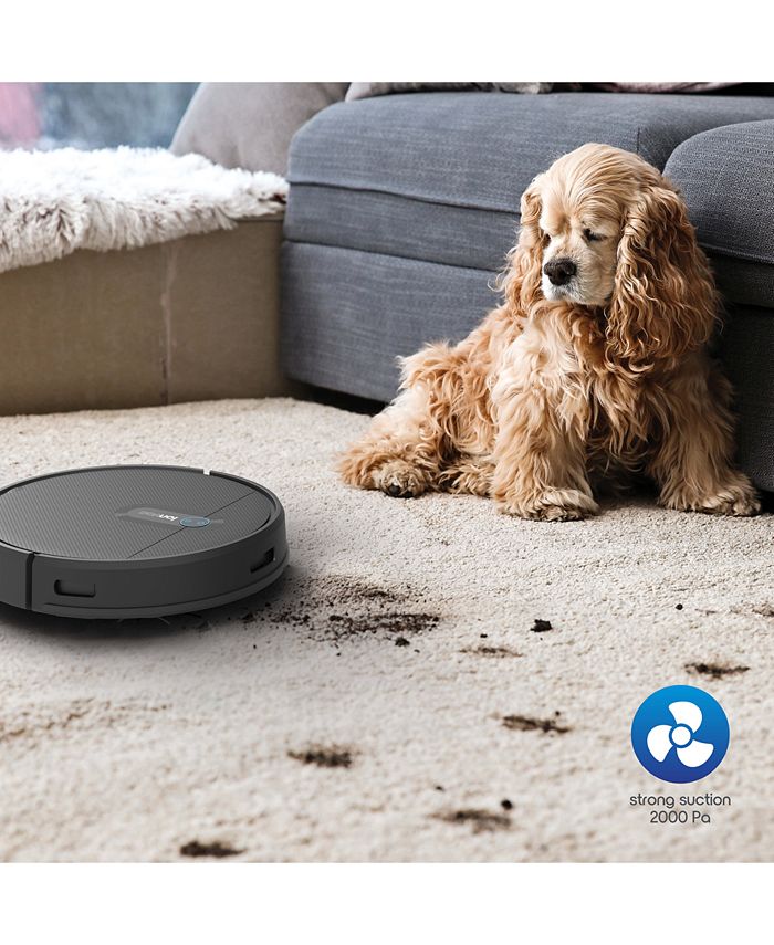 Tzumi ionvac SmartClean V2 Robovac with Gyroscopic Smart Mapping