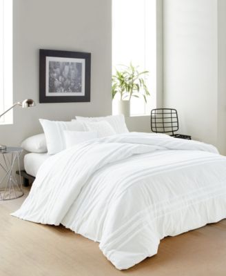 Chenille Stripe 3-Pc. Comforter Set, King