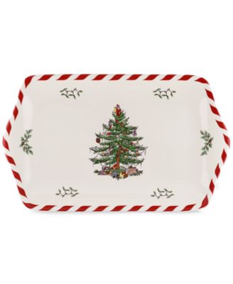 Spode - Christmas Tree Dessert Tray