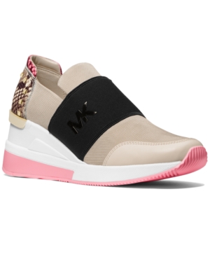 UPC 195512373435 product image for Michael Michael Kors Felix Trainer Extreme Sneakers Women's Shoes | upcitemdb.com