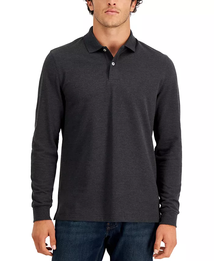 Men's Solid Stretch Polo