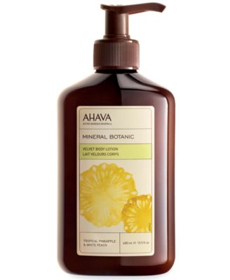 Ahava - Mineral Botanic Velvet Body Lotion Tropical Pineapple & White Peach