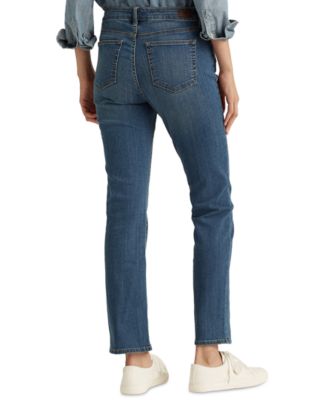 ralph lauren petite jeans classic straight