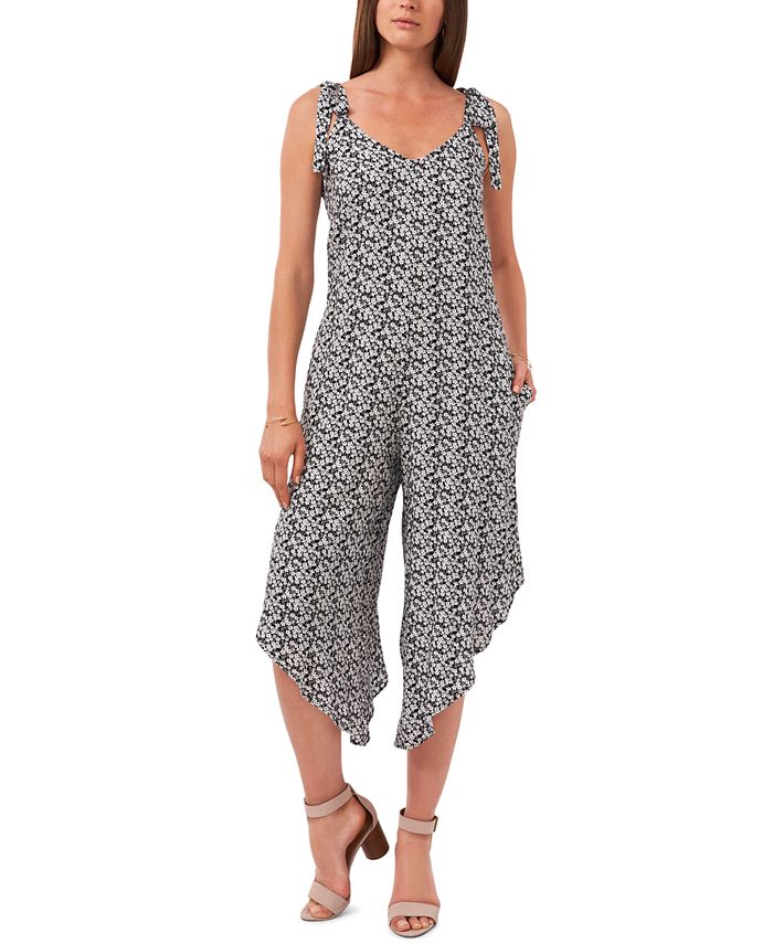 Vince camuto polka dot jumpsuit best sale