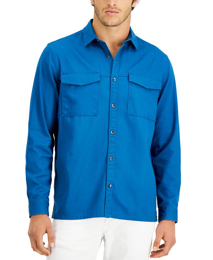 INC International Concepts Men's Dual Pocket Shirt, Created for Macy's