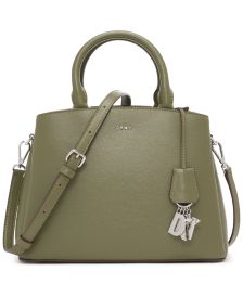 Leather Paige Medium Satchel