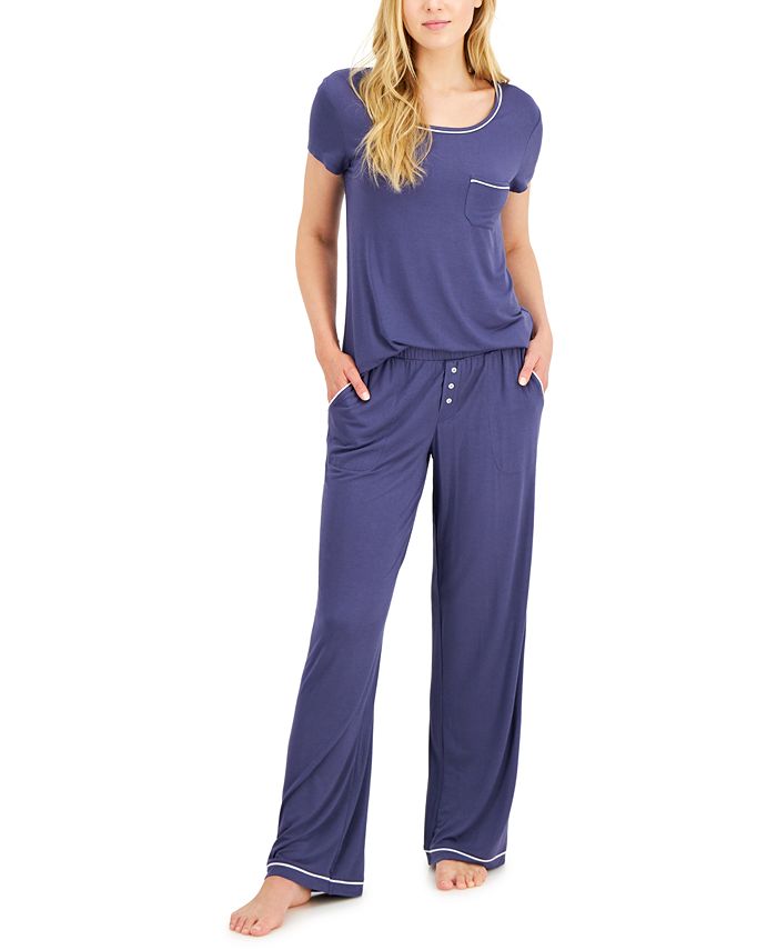 Alfani - Short Sleeve Pajama Set