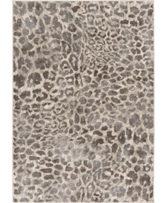 Portland Textiles Sulis Brose Rug In Gray,ivory