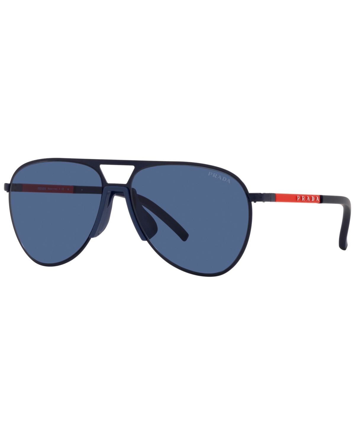 Prada Men's Sunglasses, Ps 51xs 59 In Matte Navy