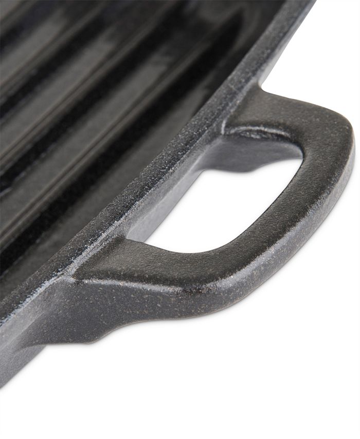 Viking 11" Square Enamel Coated Cast Iron Grill Pan Macy's