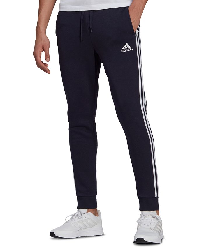  adidas mens Essentials Single Jersey Tapered Cuffed Track  Pants, Medium Grey Heather, X-Small US : Clothing, Shoes & Jewelry