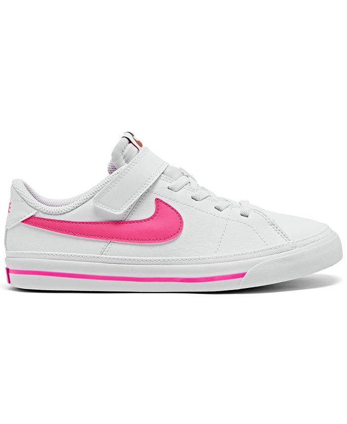 Nike Little Girls Court Legacy StayPut Casual Sneakers from Finish