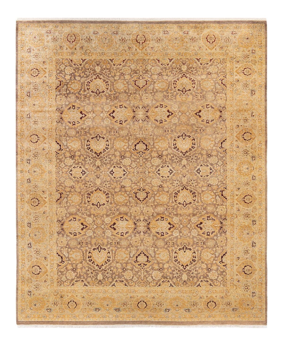 Closeout! Adorn Hand Woven Rugs Mogul M1449 8'2in x 10'2in Area Rug - Walnut
