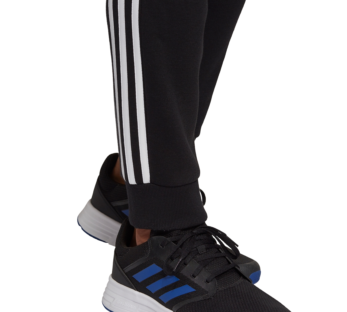 adidas Men's Fleece Jogger Pants -White