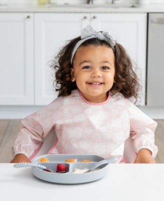 Baby Boys Dinosaur Printed Sleeved Waterproof Bib