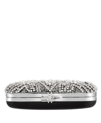 Women's Crystal Embellished Minaudiere