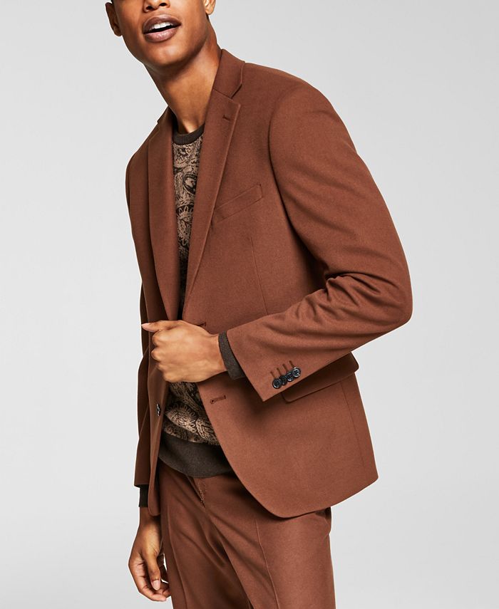 Alfani Men's Slim-Fit Solid Suit Jacket, Created for Macy's - Macy's