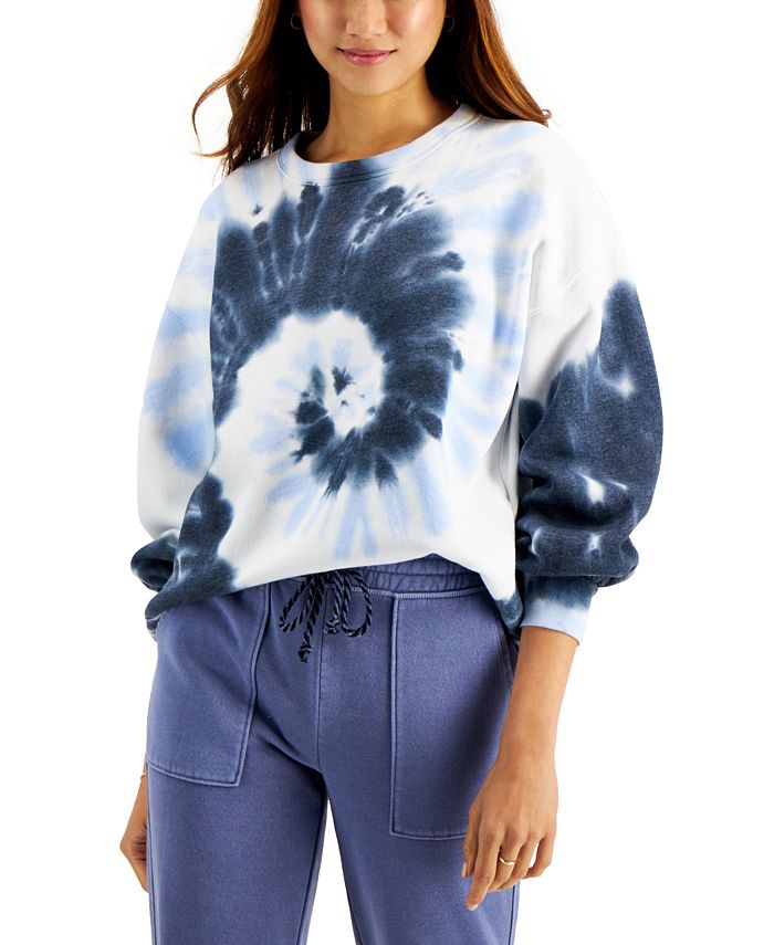 Macy's tie dye sweatshirt top