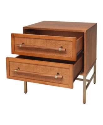 Hopper Studio Sophia 2 Drawer Nightstand Light Blonde