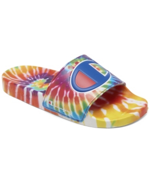 Champion Big Kids Ipo Tie-Dye Slide Sandals from Finish Line