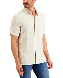 Men's Textured Shirt, Created for Macy's 