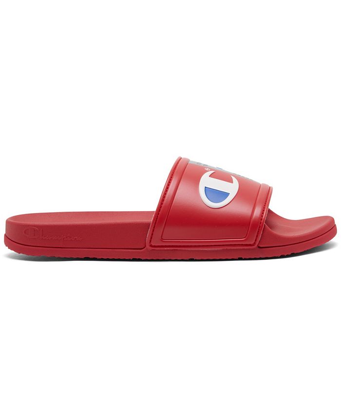 Champion Men's Squish Logo Slide Sandals from Finish Line - Macy's