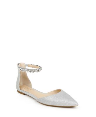 Jewel Badgley Mischka Women's Cassidy Evening Flat Macy's