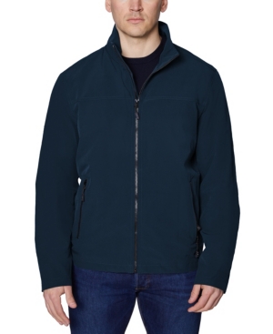 Halifax Men's Big and Tall Poly Zip Front Jacket