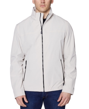 Halifax Men's Big and Tall Poly Zip Front Jacket