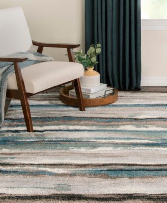 Mink Home Leisure Bay Dusk 5'3" x 7'7" Area Rug